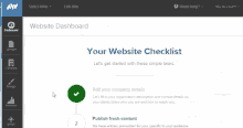 Website Checklist GIF