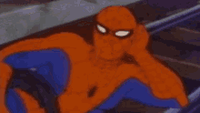 Spiderman Pose GIF