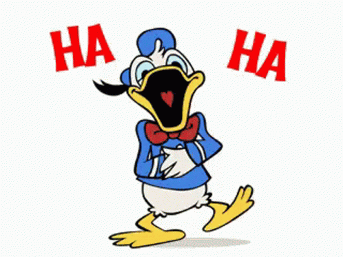 Donald Duck Laughing GIF - Donald Duck Laughing Haha - Discover & Share GIFs