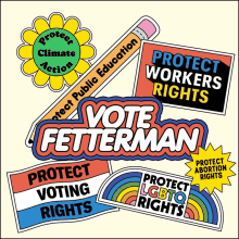 Vote Harrisburg GIF - Vote Harrisburg John Fetterman GIFs