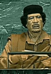 каддафи оон GIF - каддафи оон Kaddafi GIFs