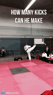 Taekwondo Kick GIF