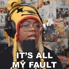Its All My Fault Aychristene GIF - Its All My Fault Aychristene Aychristenegames GIFs