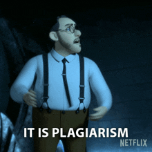 It Is Plagiarism Otto Scaarbach GIF - It Is Plagiarism Otto Scaarbach Trollhunters Tales Of Arcadia GIFs