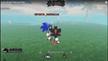 sonic and shadow are in a video game called sonic exe april fools day