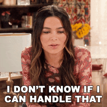 I Dont Know If I Can Handle That Carly Shay GIF - I Dont Know If I Can Handle That Carly Shay Icarly GIFs