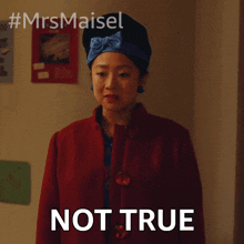 Not True Mei GIF - Not True Mei Stephanie Hsu GIFs