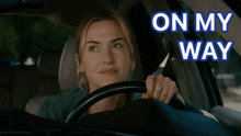The Holiday Kate Winslet GIF - The Holiday Kate Winslet On My Way GIFs