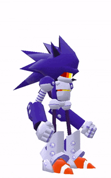 Mecha Sonic Semi Super GIF - Mecha Sonic Semi Super Smbz GIFs