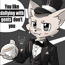 Boykisser Gentleman Meme