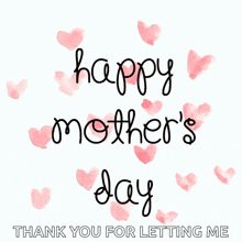 Happy Mothers Day Hearts GIF