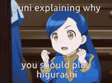 Yuni Yuni Anime GIF - Yuni Yuni Anime Higurashi GIFs