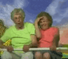Rollercoaster Grandma GIF - Rollercoaster Grandma Woo GIFs