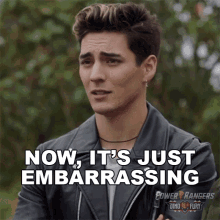 Now Its Just Embarrassing Javi GIF - Now Its Just Embarrassing Javi Power Rangers Dino Fury GIFs