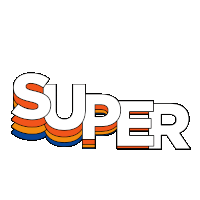Super Super Star Sticker