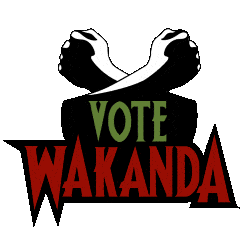 Wakanda Black Panther Sticker - Wakanda Black Panther Blm Stickers