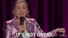It'S Not Great Taylor Tomlinson GIF - It'S Not Great Taylor Tomlinson Taylor Tomlinson Have It All GIFs