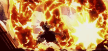 natsu attack fairy tail on fire flame