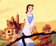 Belle Beauty And The Beast GIF - Belle Beauty And The Beast Going To The Supermarket GIFs
