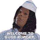 Welcome To Good Burger Home Of The Good Burger Can I Take Your Order Ed Sticker - Welcome To Good Burger Home Of The Good Burger Can I Take Your Order Ed Kel Mitchell Stickers