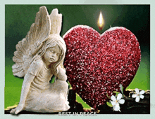 Angel De Mi Guarda Angel GIF - Angel De Mi Guarda Angel Heart GIFs