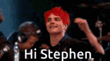 Hi Stephen Stephen F GIF - Hi Stephen Stephen F Stephen Hia GIFs