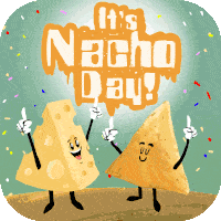 Nacho Day Nacho Cheese Sticker - Nacho Day Nacho Cheese Its Nacho Day Stickers