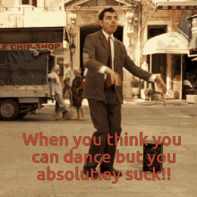 Mr Bean Cant Dance GIF