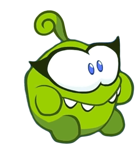 Mad Om Nelle Sticker - Mad Om Nelle Om Nom And Cut The Rope Stickers
