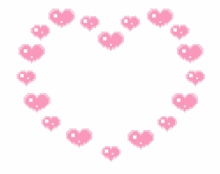 Pink Heart Hearts GIF - Pink Heart Hearts Pop Heart GIFs