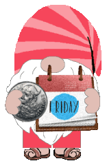 Days Of The Week Gnome Sticker - Days Of The Week Gnome Friday Stickers