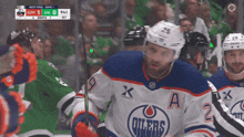 a hockey game is being played with a score of 0 to 0