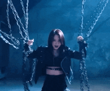 Sua Chained Up Sua Rose Blue GIF - Sua Chained Up Sua Sua Rose Blue GIFs