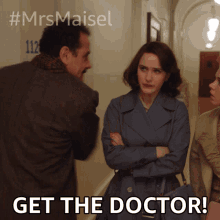 get the doctor abe weissman the marvelous mrs maisel bring me a doctor i need a doctor