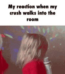 Crush Hair Flip GIF - Crush Hair Flip Crush Walks In GIFs
