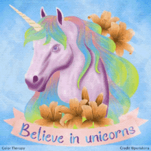 Unicorn Coloring GIF - Unicorn Coloring Color Therapy GIFs