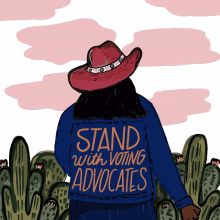 stand with voting advocates cowgirl thanks texas democrats for fighting for voting rights texas democrats texas voting rights