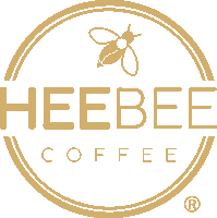 Logo Bee Sticker - Logo Bee Hee Bee Coffee Stickers