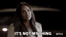 Its Not My Thing Lesley Ann Brandt GIF - Its Not My Thing Lesley Ann Brandt Mazikeen GIFs