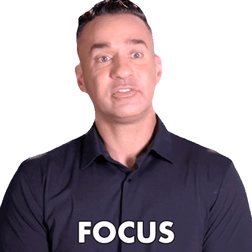 Focus The Situation Sticker - Focus The Situation Mike Sorrentino Stickers