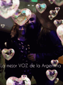 gran cantante y hermosa persona couple hearts la mejor voz de la argentina