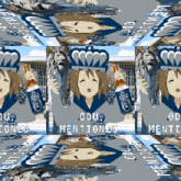 a girl with a crown on her head is holding a bottle of odu mentioned