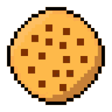 pixel art cookie