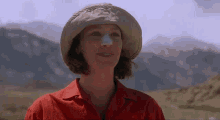 Rhonda Lebeck Finn Carter Red Shirt Perfection Valley Nevada GIF