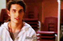 Glee Sugar Motta GIF - Glee Sugar Motta Shut Up No One Cares GIFs