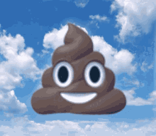 Poop Clouds GIF