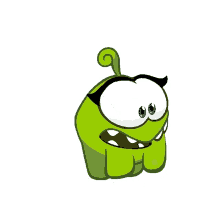 hmpf om nelle om nom and cut the rope upset annoyed