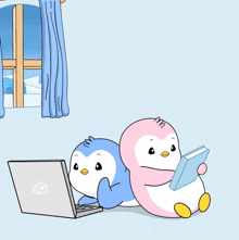 Spending Quality Time Together Pudgy Penguins GIF - Spending Quality Time Together Pudgy Penguins It'S Time To Relax And Unwind GIFs