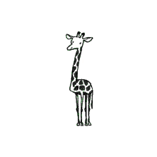 Giraffe Upvote GIF - Giraffe Upvote GIFs