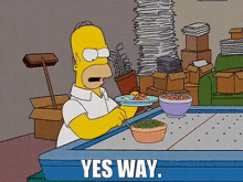 The Simpsons Homer Simpson GIF - The Simpsons Homer Simpson Yes Way GIFs